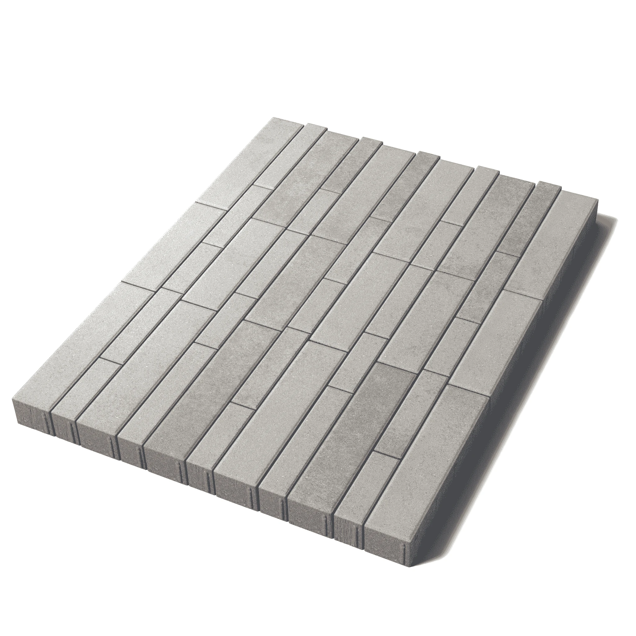 Тротуарная плитка Ригель, 80 мм, Степняк