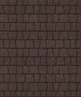 Тротуарная плитка Абрис, 60 мм, гранит, коричневый