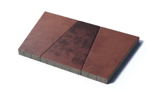 Тротуарная плитка Рутрум, 80 мм, Клинкер