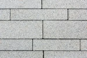 Тротуарная плитка Ригель, 80 мм, гранит, белый