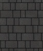 Тротуарная плитка Старый город, 80 мм, черный