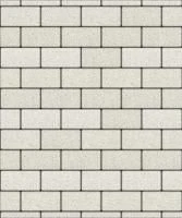 Тротуарная плитка Прямоугольник 200х100х40 мм, белый