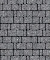 Тротуарная плитка Классико, 60 мм, гранит, серый