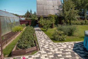 Тротуарная плитка Классико гладкая белая 