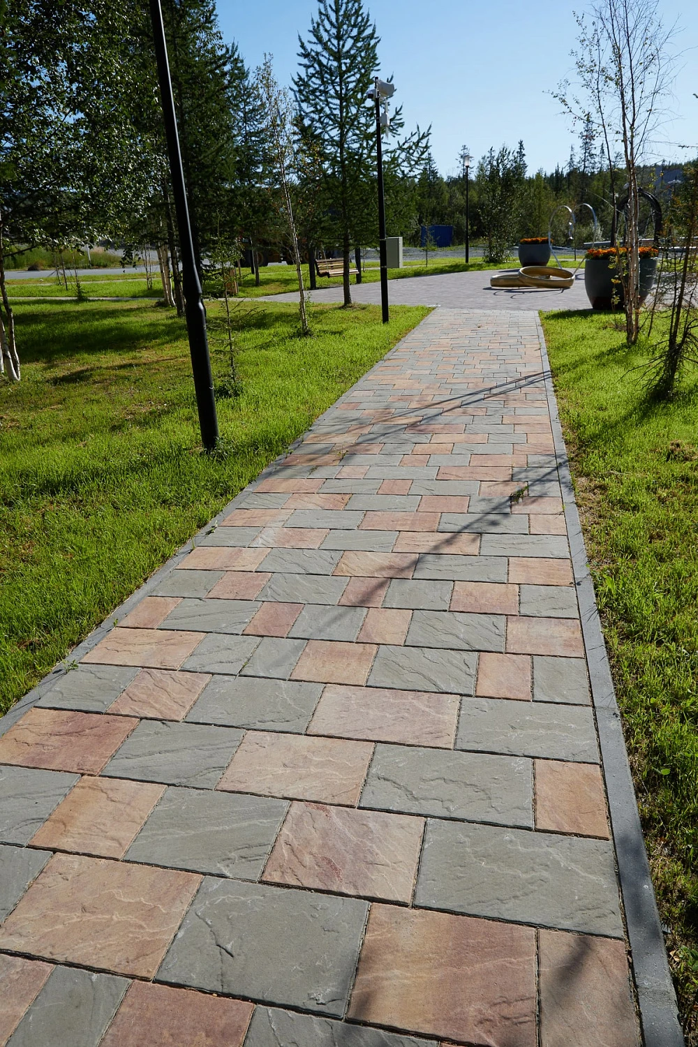 укладка плитки в Харпе