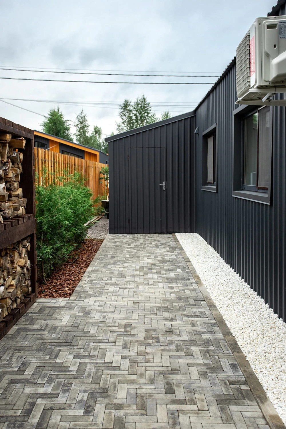 Ландшафтный дизайн участка 9 соток на Московском тракте