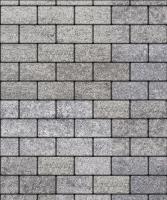 Тротуарная плитка Прямоугольник 200х100х60 мм, Шунгит