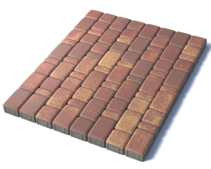 Тротуарная плитка Классико, 60 мм, Осень