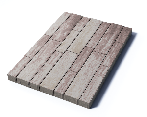 Тротуарная плитка Табула, 80 мм, Доломит