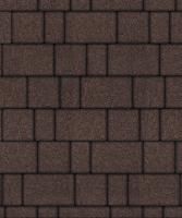 Тротуарная плитка Старый город, 80 мм, коричневый