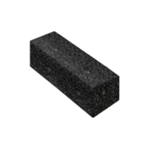 Облицовочный угловой вибропрессованый кирпич, полный прокрас, мрамор черный