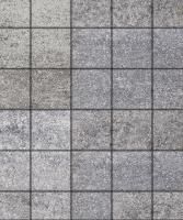 Тротуарная плитка Квадрат 200х200х60 мм, Шунгит