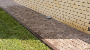 Тротуарная плитка Классико Б.1.КО.6 гладкий листопад (бел., беж., коричн.) Хаски