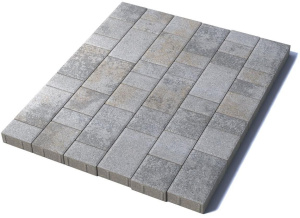 Тротуарная плитка Старый город, 60 мм, Габбро